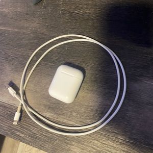 Includes Apple AirPods 2nd gen with charger